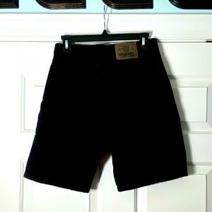 Wrangler Black Jean Shorts